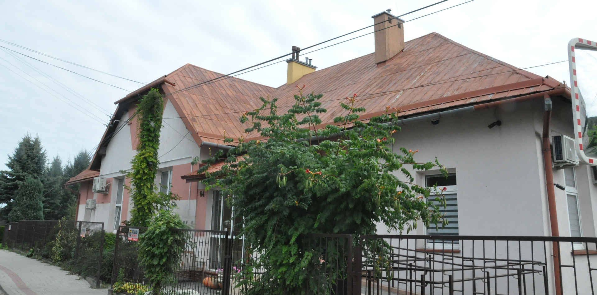 Widok Środowiskowego Domu Samopomocy w Woliczce