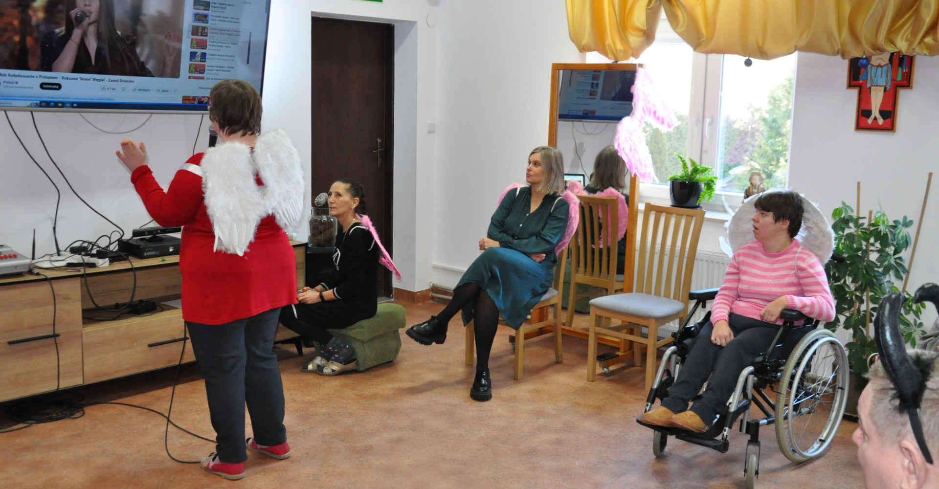 Karaoke w wykonaniu podopiecznych
