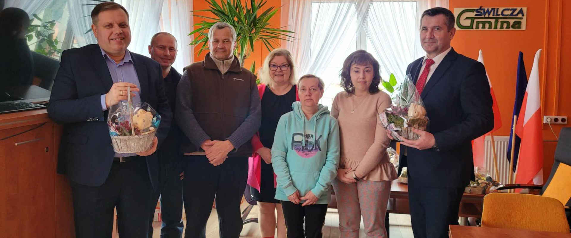 Świąteczne zdjęcie grupowe